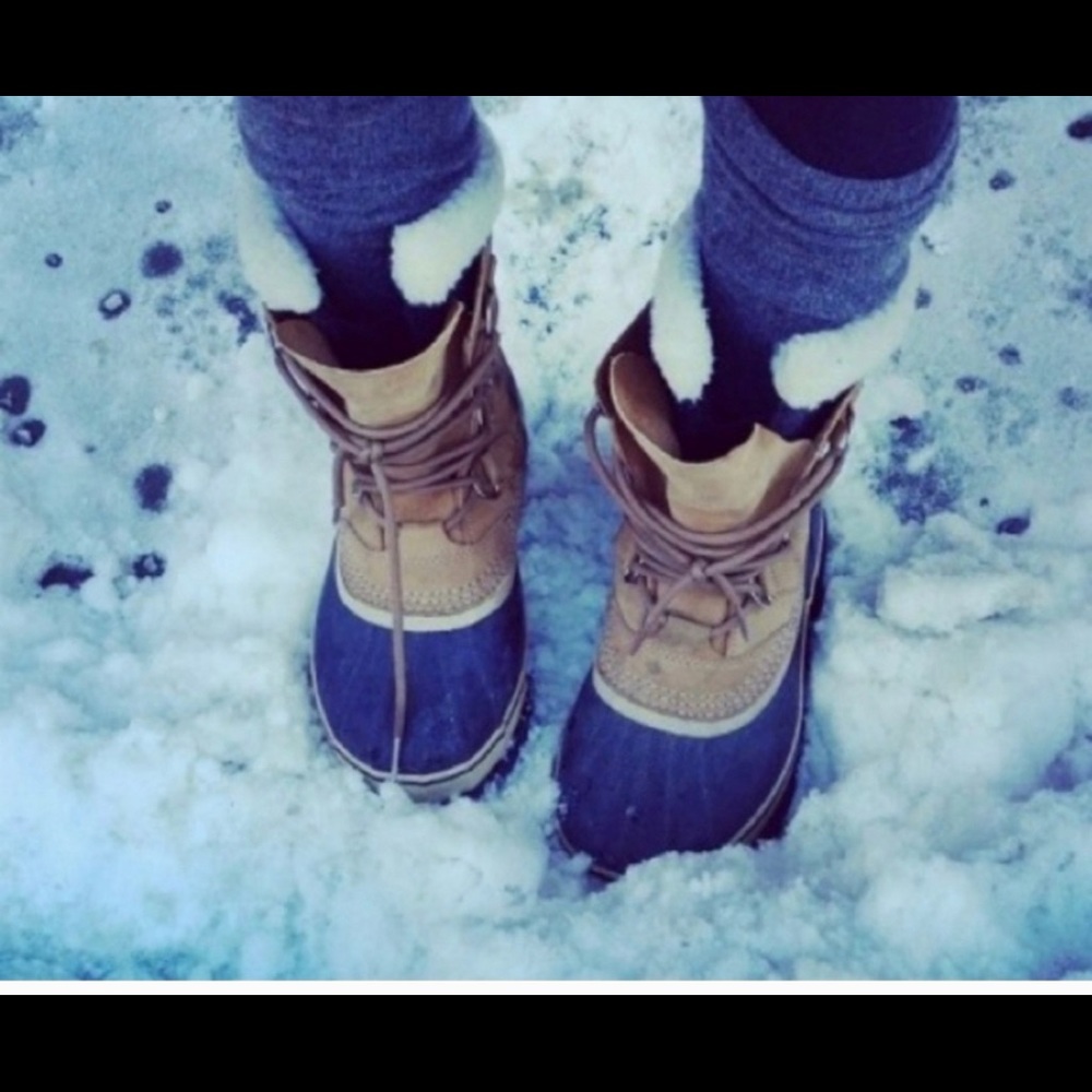 Vintage sorel caribou women’s snow boots